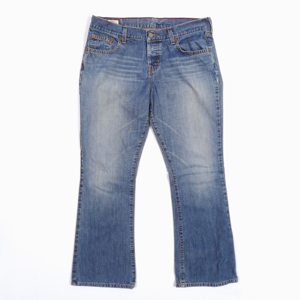 A & F Abercrombie & Fitch Womens Jeans Mid Rise Boot Women Size 8S W33 x L29